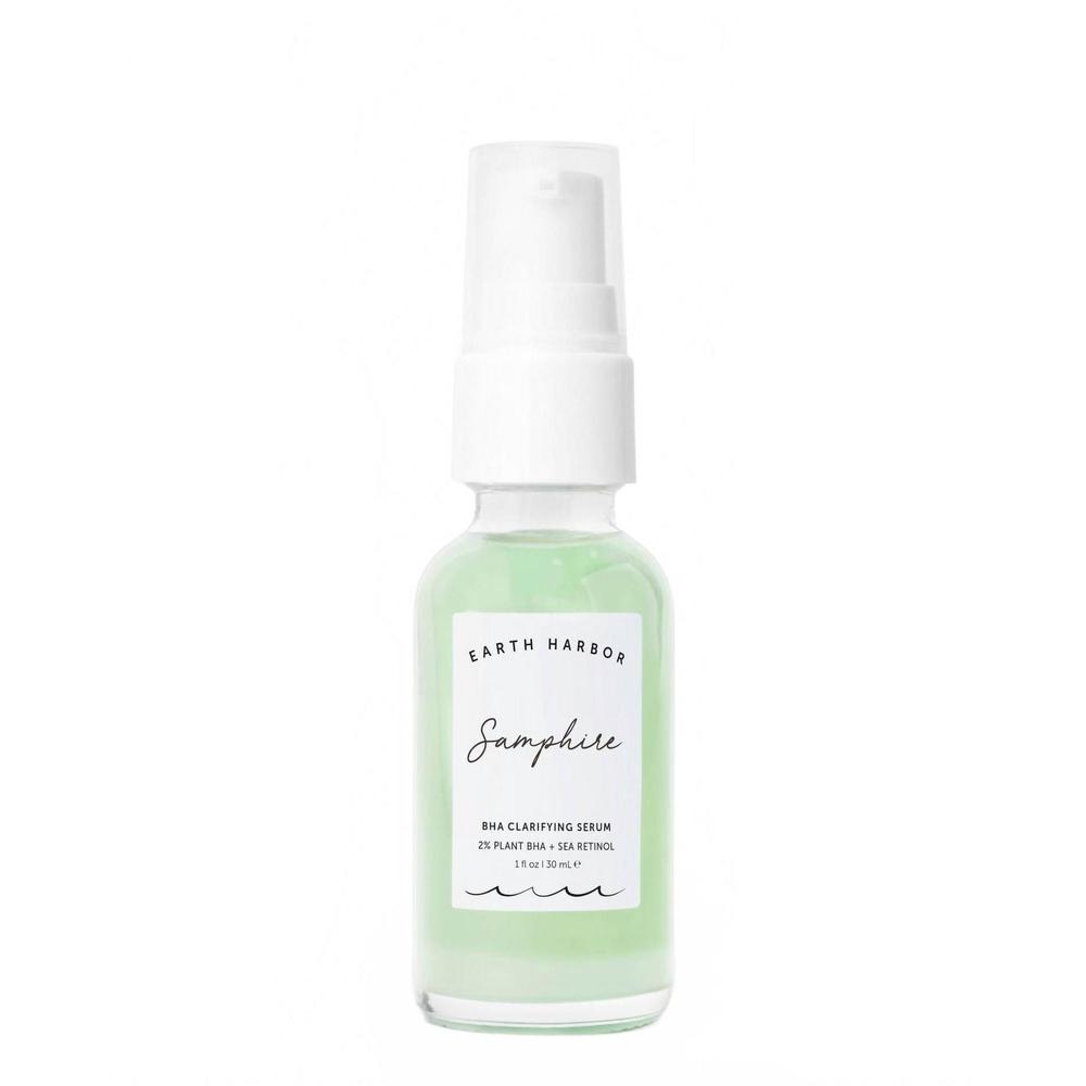 NEW EARTH HARBOR NATURALS samphire bha clarifying serum in 2% plant bha + sea re
